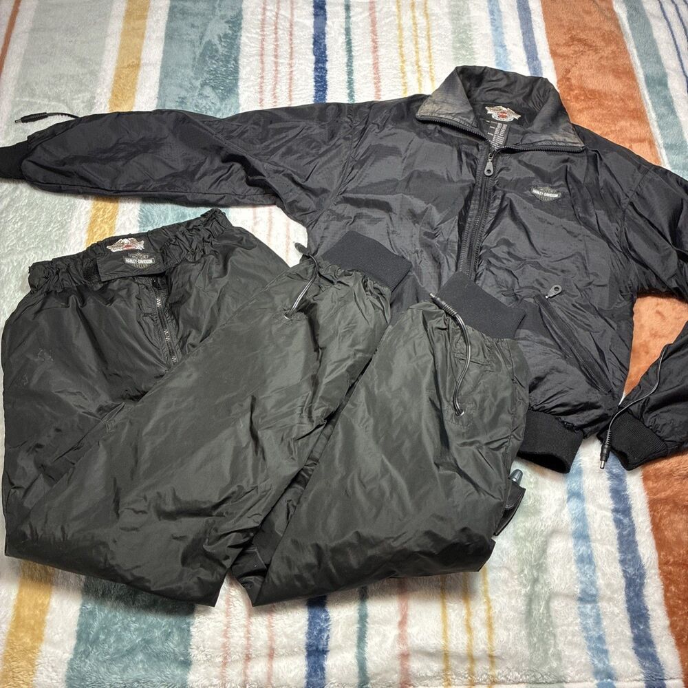 Harley Davidson Motorcycle Heated Suit Pants Jacket Liner XS Thinsulate 12v USA